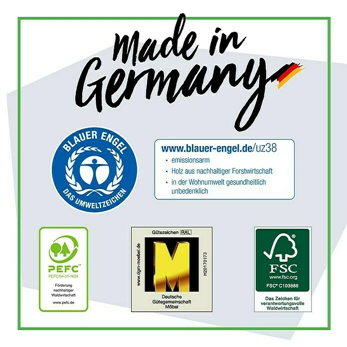 BAUHAUS Express Möbel Schwebetürenschrank Stars B X T X H: 300 X 68 X 216 Cm, Farbe Griff: Graphitfarben, Farbe Front: Weiß/Graphit, Farbe Korpus: Weiß 3 BAUHAUS Express Möbel Schwebetürenschrank Stars B X T X H: 300 X 68 X 216 Cm, Farbe Griff: Graphitfarben, Farbe Front: Weiß/Graphit, Farbe Korpus: Weiß – Bild 3