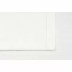 BAUHAUS Ösenschal Leinen-Look B X H: 135 X 245 Cm, 100 % Polyester, Weiß -BAUHAUS 12 379