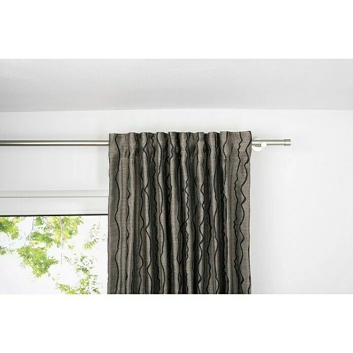 BAUHAUS Schlaufenschal Stream B X H: 135 X 245 Cm, 100 % Polyester, Taupe 4 BAUHAUS Schlaufenschal Stream B X H: 135 X 245 Cm, 100 % Polyester, Taupe – Bild 4