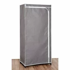 BAUHAUS Textiler Kleiderschrank L X B X H: 50 X 75 X 160 Cm, Grau