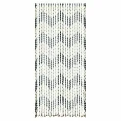 BAUHAUS Perlenvorhang Mekong Beige/Braun, 90 X 200 Cm