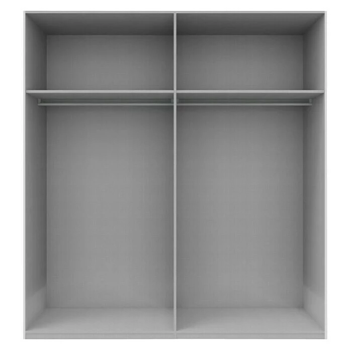 BAUHAUS Express Möbel Schwebetürenschrank Swift B X T X H: 200 X 68 X 216 Cm, Mit Spiegel, Ohne Zubehör, Farbe Front: Eiche Jackson, Farbe Korpus: Eiche Jackson 3 BAUHAUS Express Möbel Schwebetürenschrank Swift B X T X H: 200 X 68 X 216 Cm, Mit Spiegel, Ohne Zubehör, Farbe Front: Eiche Jackson, Farbe Korpus: Eiche Jackson – Bild 3