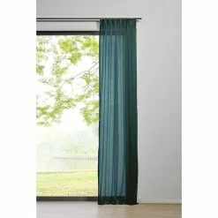 BAUHAUS Schlaufenschal Transparent B X H: 135 X 300 Cm, 100 % Polyester, Türkis