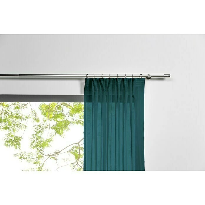 BAUHAUS Schlaufenschal Transparent B X H: 135 X 300 Cm, 100 % Polyester, Türkis 2 BAUHAUS Schlaufenschal Transparent B X H: 135 X 300 Cm, 100 % Polyester, Türkis – Bild 2