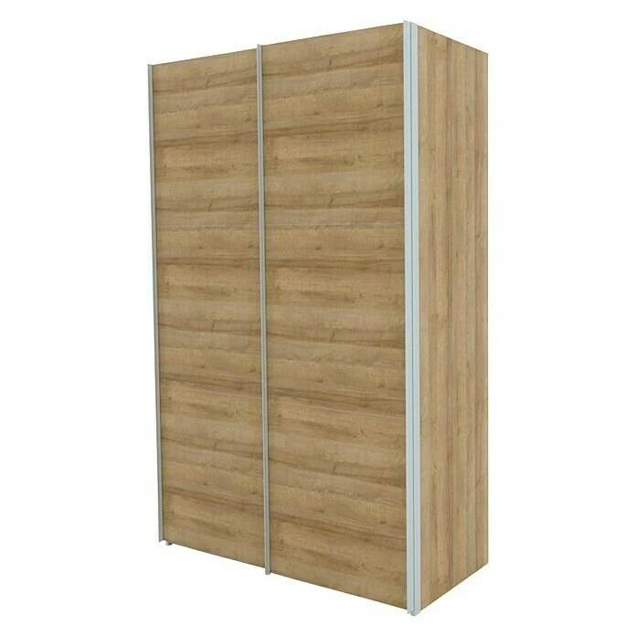 BAUHAUS Express Möbel Schwebetürenschrank Stars B X T X H: 150 X 68 X 236 Cm, Farbe Griff: Aluminiumfarben, Farbe Front: Eiche Riviera, Farbe Korpus: Eiche Riviera 1 BAUHAUS Express Möbel Schwebetürenschrank Stars B X T X H: 150 X 68 X 236 Cm, Farbe Griff: Aluminiumfarben, Farbe Front: Eiche Riviera, Farbe Korpus: Eiche Riviera