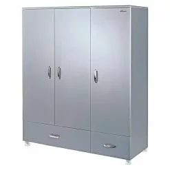 BAUHAUS Phönix Miami Drehtürschrank L X B X H: 52 X 146 X 200 Cm, Grau