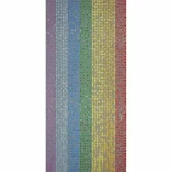 BAUHAUS Perlenvorhang Colorado Bunt, 90 X 200 Cm