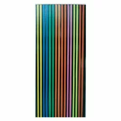 BAUHAUS Conacord Streifenvorhang Multicolor Bunt, 90 X 200 Cm, Polyethylenfolie (profiliert)