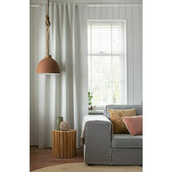 BAUHAUS Elbersdrucke Schlaufenschal Midnight Weiß, B X H: 140 Cm X 300 Mm, 100% Polyester 2 BAUHAUS Elbersdrucke Schlaufenschal Midnight Weiß, B X H: 140 Cm X 300 Mm, 100% Polyester – Bild 2