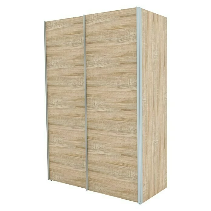 BAUHAUS Express Möbel Schwebetürenschrank Stars B X T X H: 150 X 68 X 216 Cm, Farbe Griff: Aluminiumfarben, Farbe Front: Eiche Sonoma, Farbe Korpus: Eiche Sonoma 1 BAUHAUS Express Möbel Schwebetürenschrank Stars B X T X H: 150 X 68 X 216 Cm, Farbe Griff: Aluminiumfarben, Farbe Front: Eiche Sonoma, Farbe Korpus: Eiche Sonoma