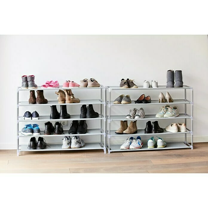 BAUHAUS Schuhregal L X B X H: 28 X 100 X 174 Cm, Weiß 2 BAUHAUS Schuhregal L X B X H: 28 X 100 X 174 Cm, Weiß – Bild 2