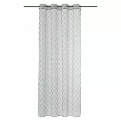 BAUHAUS Expo Ambiente Ösenschal Micha 135 X 245 Cm, 100 % Polyester, Hellgrau