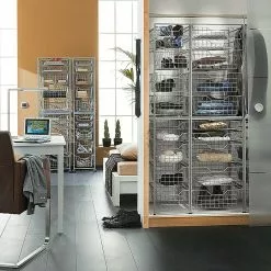 BAUHAUS Regalux Clever Korb 45 X 28 X 16 Cm, Metall -BAUHAUS 12 4781