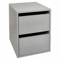 BAUHAUS Express Möbel Schubkastenblock L X B X H: 37 X 43 X 55 Cm, Anzahl Schubladen: 2 Stk., Passend Für: Express Möbel Kleiderschränke