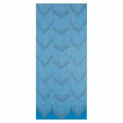 BAUHAUS Perlenvorhang Riviera Naturweiß/Braun, 90 X 210 Cm