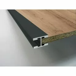 BAUHAUS 36 BAUHAUS Room Plaza Easy H-Profil Passend Für: Room Plaza Easy Schiebetür-Bau-Sets, Schwarz