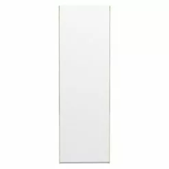 BAUHAUS 32 BAUHAUS Express Möbel Escalo Drehtür L X B X S: 158 X 49,1 X 0,22 Cm, Polarweiß, Ohne Spiegel