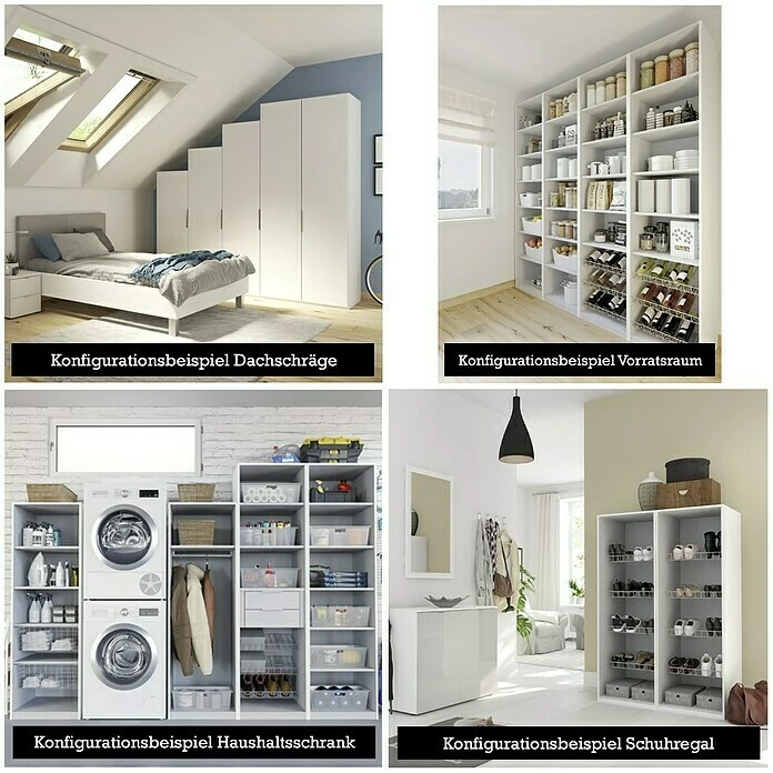 BAUHAUS Express Möbel Escalo Drehtür L X B X S: 158 X 49,1 X 0,22 Cm, Polarweiß, Ohne Spiegel 2 BAUHAUS Express Möbel Escalo Drehtür L X B X S: 158 X 49,1 X 0,22 Cm, Polarweiß, Ohne Spiegel – Bild 2