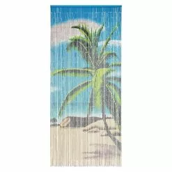 BAUHAUS Conacord Perlenvorhang Paradise Bunt, 90 X 200 Cm, Bambusstäbchen