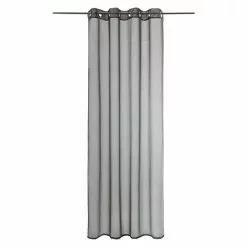 BAUHAUS 7 BAUHAUS Expo Ambiente Ösenschal Mia 135 X 245 Cm, 100 % Polyester, Dunkelgrau