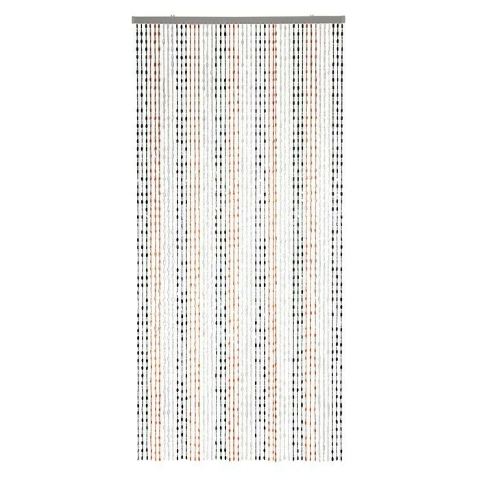 BAUHAUS Conacord Perlenvorhang Jasmin Schwarz/Weiß/Rot, 90 X 200 Cm, Kunststoff 1 BAUHAUS Conacord Perlenvorhang Jasmin Schwarz/Weiß/Rot, 90 X 200 Cm, Kunststoff