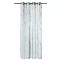 BAUHAUS Expo Ambiente Ösenschal Henry 135 X 245 Cm, 100 % Polyester, Blau