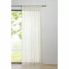 BAUHAUS Schlaufenschal Transparent B X H: 135 X 245 Cm, 100 % Polyester, Ecru