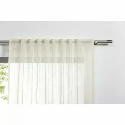 BAUHAUS Schlaufenschal Transparent B X H: 135 X 245 Cm, 100 % Polyester, Ecru -BAUHAUS 12 589