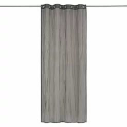 BAUHAUS Elbersdrucke Ösenschal Nomadi 135 X 255 Cm, 100 % Polyester, Anthrazit