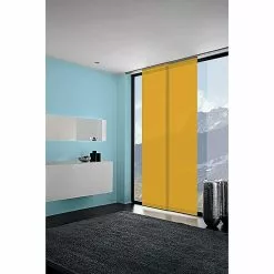 BAUHAUS Expo Ambiente Flächenvorhang Basic Gold, 100 % Polyester, B X H: 60 X 300 Cm