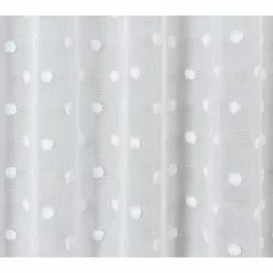 BAUHAUS Elbersdrucke Schlaufenschal Fluffy Dots Weiß, 100% Polyester -BAUHAUS 12 618