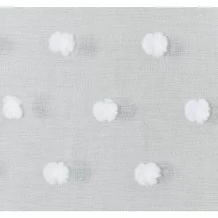 BAUHAUS Elbersdrucke Schlaufenschal Fluffy Dots Weiß, 100% Polyester -BAUHAUS 12 620