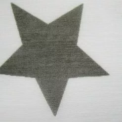 BAUHAUS Elbersdrucke Schlaufenschal Stars Allover 140 X 255 Cm, 100 % Polyester, Weiß/Anthrazit -BAUHAUS 12 675