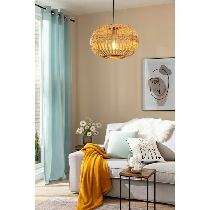 BAUHAUS Elbersdrucke Ösenschal Lino Mint, 100% Polyester 4 BAUHAUS Elbersdrucke Ösenschal Lino Mint, 100% Polyester – Bild 4