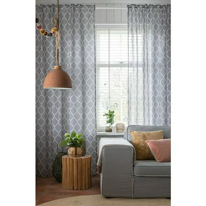 BAUHAUS Elbersdrucke Schlaufenschal Alea 140 X 255 Cm, 100 % Polyester, Grau 2 BAUHAUS Elbersdrucke Schlaufenschal Alea 140 X 255 Cm, 100 % Polyester, Grau – Bild 2