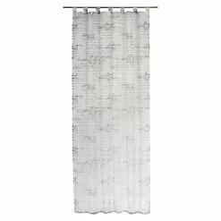 BAUHAUS Elbersdrucke Schlaufenschal Loveletter 100 % Polyester, 140 X 255 Cm, Weiß/Schwarz