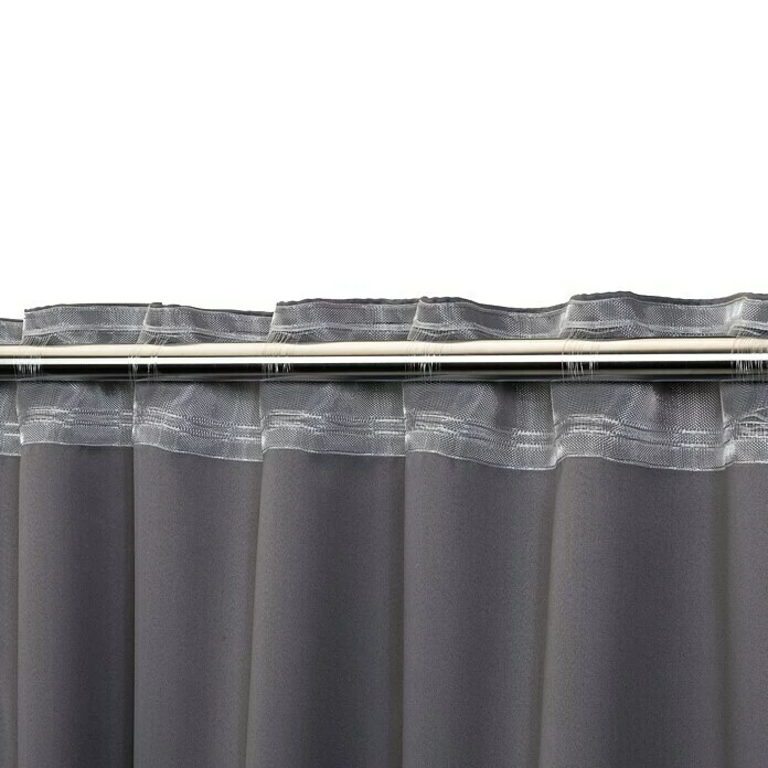 BAUHAUS Elbersdrucke Verdunkelungsvorhang Midnight 140 X 255 Cm, 100 % Polyester, Dunkelgrau 6 BAUHAUS Elbersdrucke Verdunkelungsvorhang Midnight 140 X 255 Cm, 100 % Polyester, Dunkelgrau – Bild 6