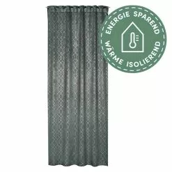 BAUHAUS Elbersdrucke Verdunkelungsvorhang Equinox 140 X 255 Cm, 100 % Polyester, Anthrazit