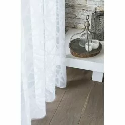 BAUHAUS Rasch Home Ösenschal Zig Zag 140 X 255 Cm, 100 % Polyester, Offwhite 6 BAUHAUS Rasch Home Ösenschal Zig Zag 140 X 255 Cm, 100 % Polyester, Offwhite -BAUHAUS 12 786