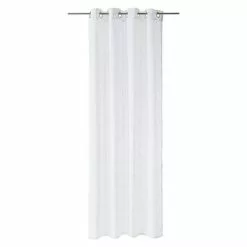 BAUHAUS Expo Ambiente Ösenschal Mia 135 X 245 Cm, 100 % Polyester, Weiß