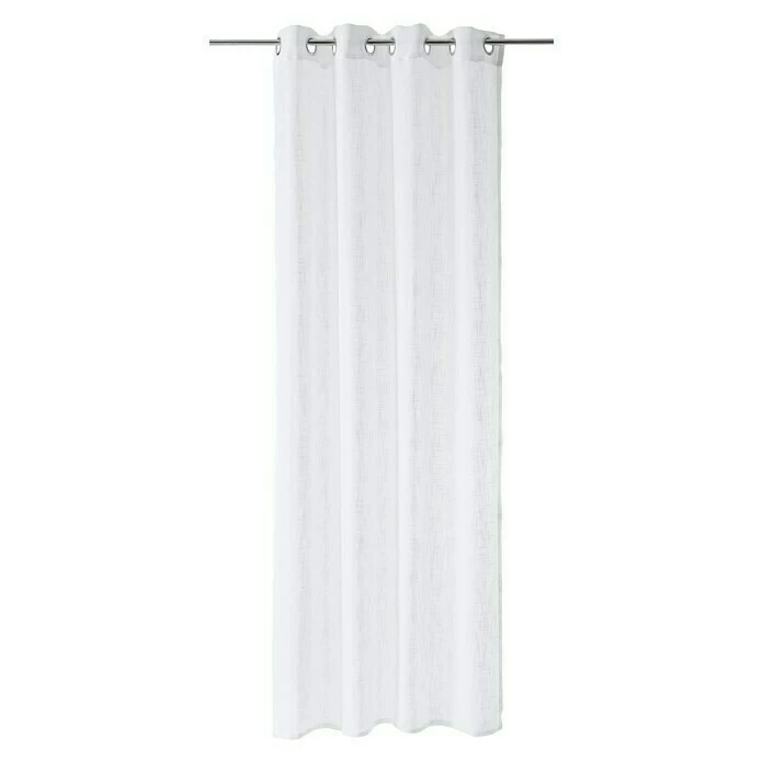 BAUHAUS Expo Ambiente Ösenschal Mia 135 X 245 Cm, 100 % Polyester, Weiß 1 BAUHAUS Expo Ambiente Ösenschal Mia 135 X 245 Cm, 100 % Polyester, Weiß