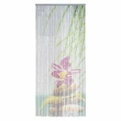 BAUHAUS Conacord Perlenvorhang Stone Bunt, 90 X 200 Cm, Bambusstäbchen