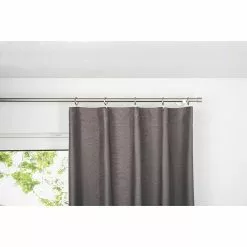 BAUHAUS Schlaufenschal Leinen-Look B X H: 135 X 245 Cm, 100 % Polyester, Grau -BAUHAUS 12 815