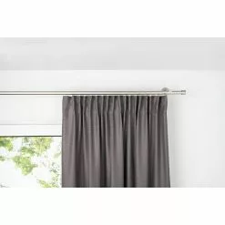 BAUHAUS Schlaufenschal Leinen-Look B X H: 135 X 245 Cm, 100 % Polyester, Grau -BAUHAUS 12 816