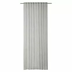 BAUHAUS Rasch Home Schlaufenschal Crincle 140 X 255 Cm, 50 % Polyester, 50 % Leinen, Grau