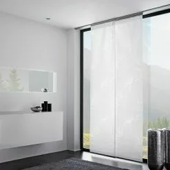 BAUHAUS Expo Ambiente Flächenvorhang Basic Weiß, 100 % Polyester, B X H: 60 X 300 Cm 5 BAUHAUS Expo Ambiente Flächenvorhang Basic Weiß, 100 % Polyester, B X H: 60 X 300 Cm -BAUHAUS 12 858