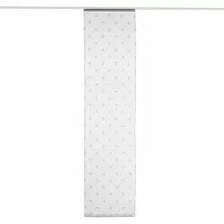 BAUHAUS Expo Ambiente II Flächenvorhang Trend Weiß, 100 % Polyester, 60 X 245 Cm