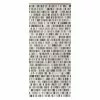 BAUHAUS Conacord Perlenvorhang Tube Schwarz/Grau/Beige, 90 X 200 Cm, Kunststoff