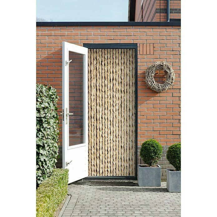 BAUHAUS Türvorhang Martinique Beige, 93 X 210 Cm 2 BAUHAUS Türvorhang Martinique Beige, 93 X 210 Cm – Bild 2