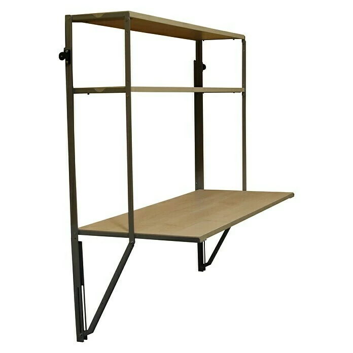 BAUHAUS Simonrack Simonflex Hängeregal L X B X H: 40 X 80 X 112,5 Cm, Einklappbar, Anthrazit/Ark 2 BAUHAUS Simonrack Simonflex Hängeregal L X B X H: 40 X 80 X 112,5 Cm, Einklappbar, Anthrazit/Ark – Bild 2